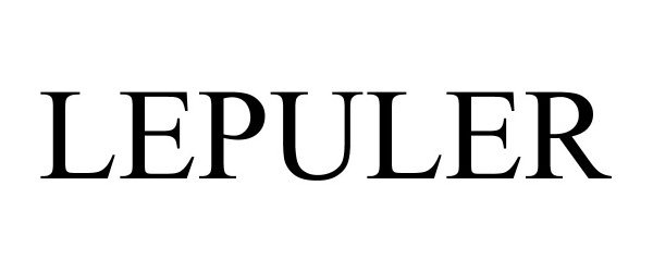 Trademark Logo LEPULER