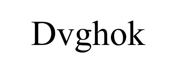  DVGHOK