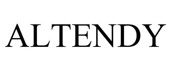 Trademark Logo ALTENDY