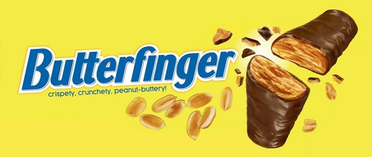 Trademark Logo BUTTERFINGER, CRISPETY, CRUNCHETY, PEANUT-BUTTERY!