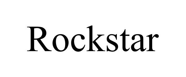 Trademark Logo ROCKSTAR
