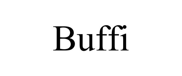 Trademark Logo BUFFI
