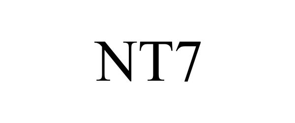 Trademark Logo NT7