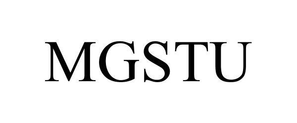 Trademark Logo MGSTU