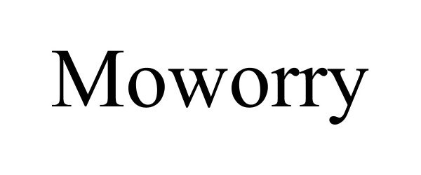 Trademark Logo MOWORRY