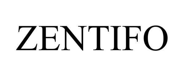 Trademark Logo ZENTIFO