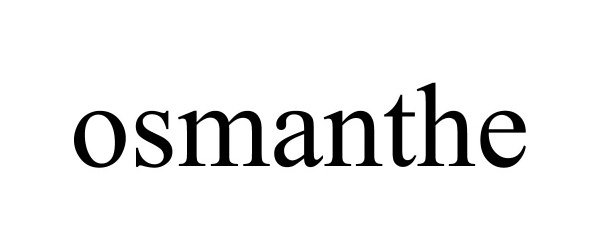 Trademark Logo OSMANTHE