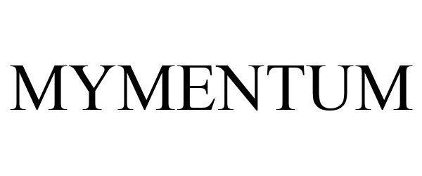 Trademark Logo MYMENTUM