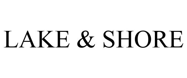  LAKE &amp; SHORE