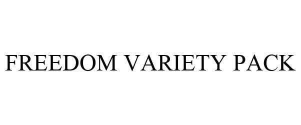 Trademark Logo FREEDOM VARIETY PACK
