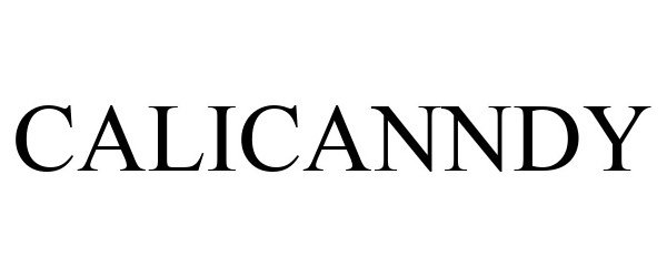 Trademark Logo CALICANNDY