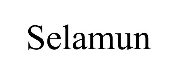 Trademark Logo SELAMUN