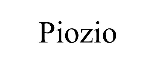  PIOZIO