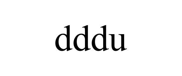 Trademark Logo DDDU