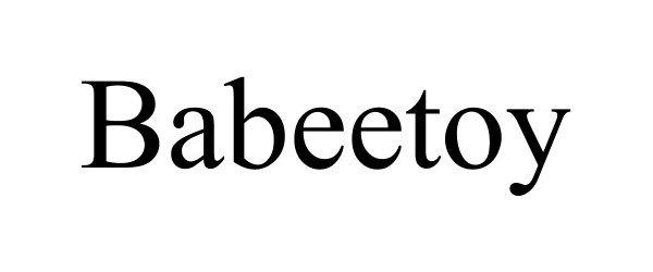 Trademark Logo BABEETOY