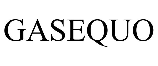Trademark Logo GASEQUO