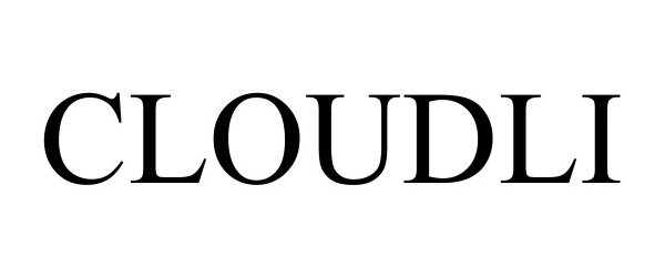 Trademark Logo CLOUDLI