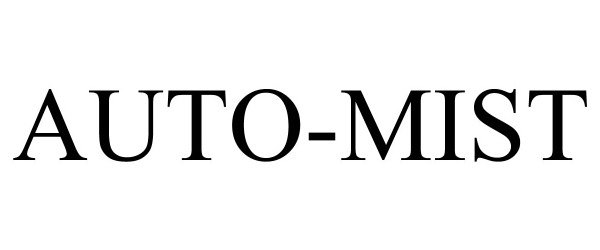 Trademark Logo AUTO-MIST