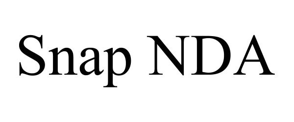  SNAP NDA