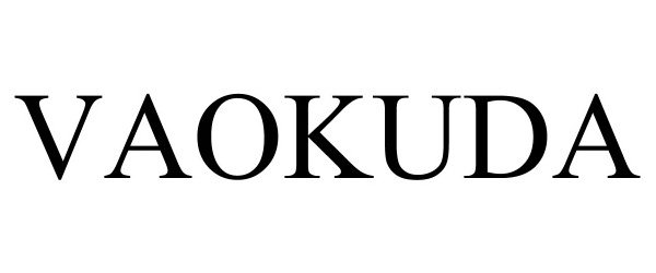 Trademark Logo VAOKUDA