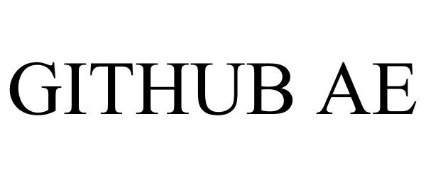 Trademark Logo GITHUB AE