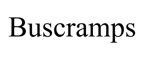 Trademark Logo BUSCRAMPS