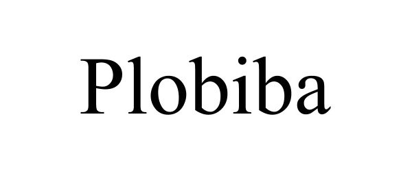 Trademark Logo PLOBIBA