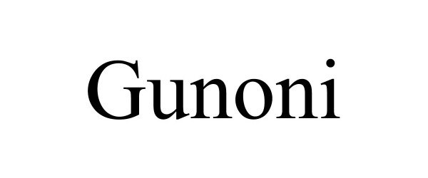 Trademark Logo GUNONI