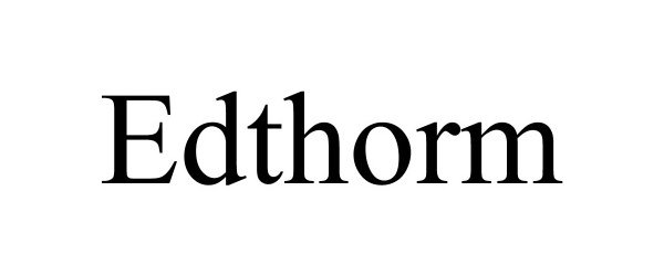 Trademark Logo EDTHORM