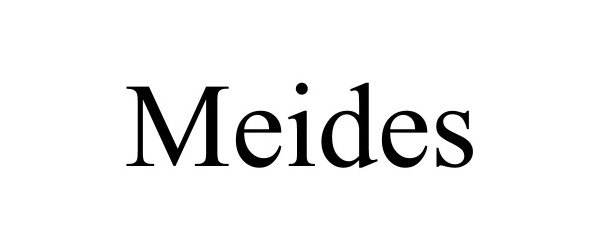 Trademark Logo MEIDES