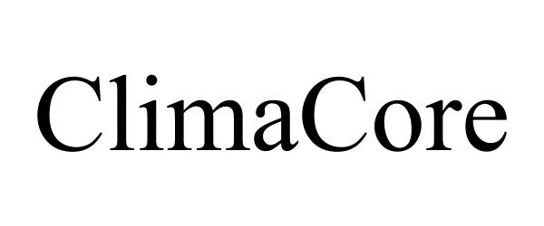 Trademark Logo CLIMACORE