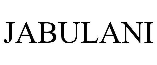 Ounce weten weefgetouw JABULANI - adidas International Marketing B.V. Trademark Registration