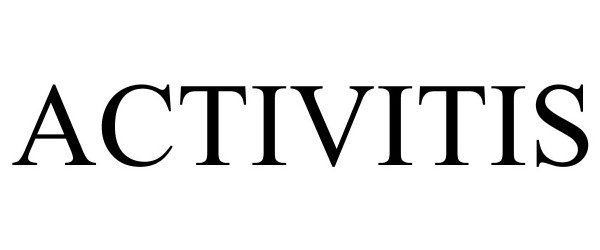 Trademark Logo ACTIVITIS
