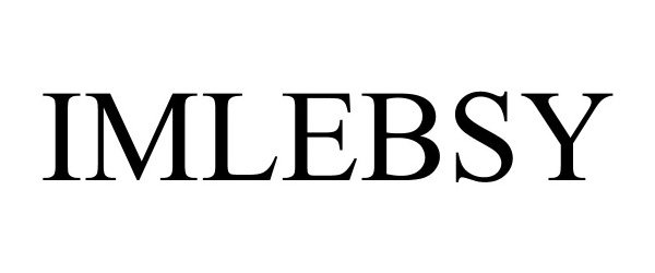 Trademark Logo IMLEBSY
