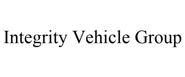  INTEGRITY VEHICLE GROUP