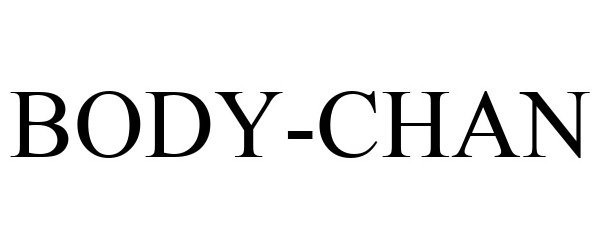 Trademark Logo BODY-CHAN