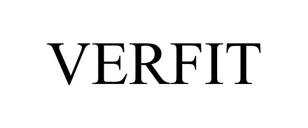 Trademark Logo VERFIT