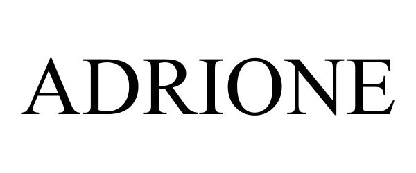 Trademark Logo ADRIONE