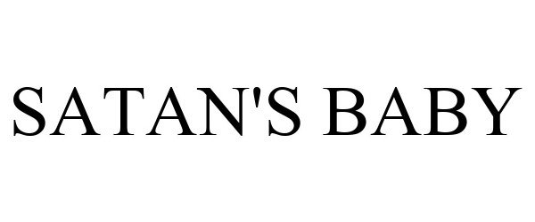 Trademark Logo SATAN'S BABY
