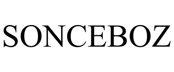 Trademark Logo SONCEBOZ