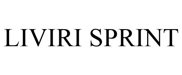 Trademark Logo LIVIRI SPRINT
