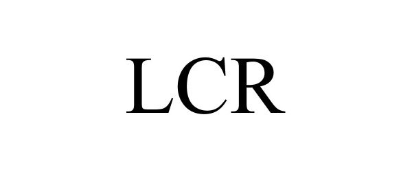Trademark Logo LCR