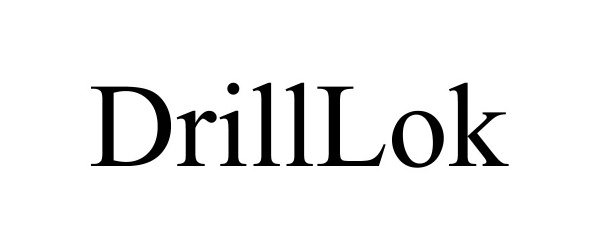  DRILLLOK