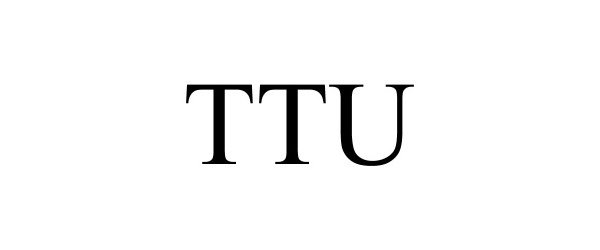 Trademark Logo TTU