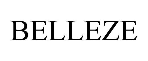 Trademark Logo BELLEZE