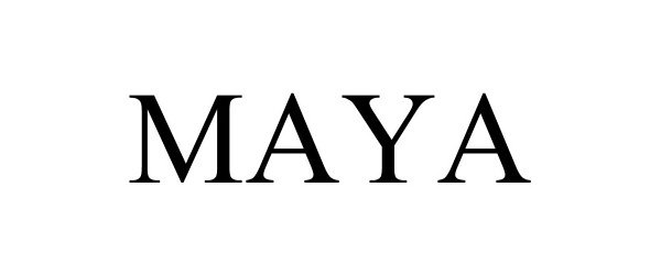 Trademark Logo MAYA