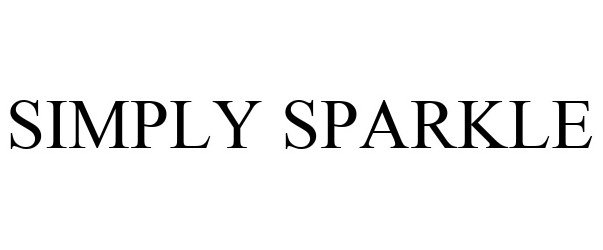 Trademark Logo SIMPLY SPARKLE