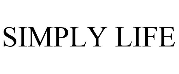 Trademark Logo SIMPLY LIFE