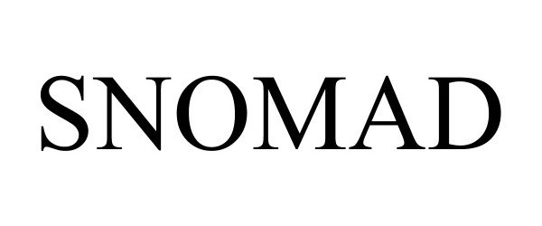 Trademark Logo SNOMAD