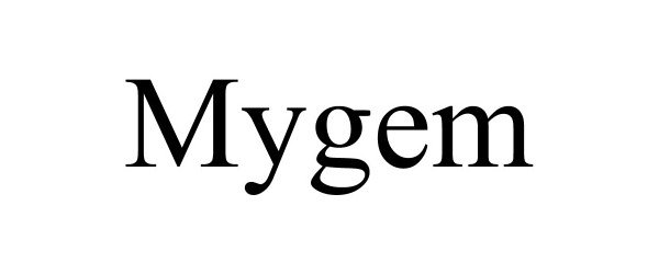 Trademark Logo MYGEM